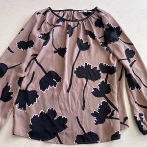 Loft floral blouse size XXS